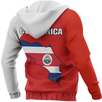 Costa Rica Map Hoodie Special RLT13 - Wonder Print Shop