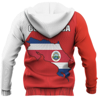 Costa Rica Map Hoodie Special RLT13 - Wonder Print Shop