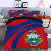 Costa Rica Coat Of Arms Bedding Set Cricket RLT13 - Wonder Print Shop