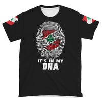 Lebanon It's In My DNA T Shirt RLT6 - Wonder Print Shop