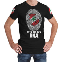 Lebanon It's In My DNA T Shirt RLT6 - Wonder Print Shop