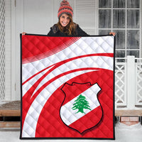Lebanon Coat Of Arms Premium Quilt Cricket RLT6 - Wonder Print Shop