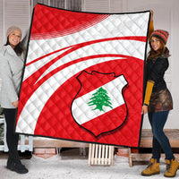 Lebanon Coat Of Arms Premium Quilt Cricket RLT6 - Wonder Print Shop