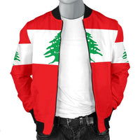 Lebanon Men's Bomber Jacket Original Flag RLT6 - Wonder Print Shop