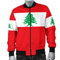 Lebanon Men's Bomber Jacket Original Flag RLT6 - Wonder Print Shop