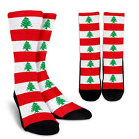 lebanon-flag-crew-socks