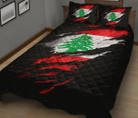 Lebanon In Me Quilt Bed Set - Special Grunge Style RLT6 - Wonder Print Shop