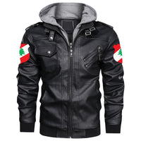 Lebanon Zipper Leather Jacket RLT6 - Wonder Print Shop