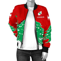 Lebanon Special Women's Bomber Jacket RLT6 - Wonder Print Shop