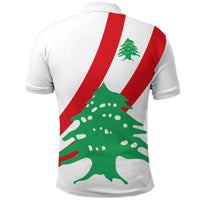 Lebanon Special Flag Polo Shirt RLT6 - Wonder Print Shop