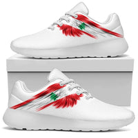 Lebanon Sneakers Wings Flag Women's/Men's RLT6 - Wonder Print Shop