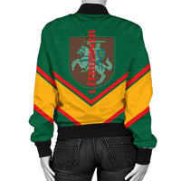 Lebanon Coat Of Arms Women Bomber Jacket Lucian Style RLT6 - Wonder Print Shop