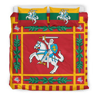 Lithuania Vytis Bedding Set Stelmuze Oak RLT6 - Wonder Print Shop
