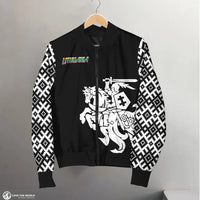 Lithuania Vytis Pattern Women's Bomber Jacket RLT6 - Wonder Print Shop