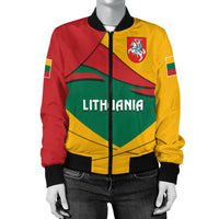 Lithuania Women's Bomber Jacket - Lithuania Pride RLT6 - Wonder Print Shop