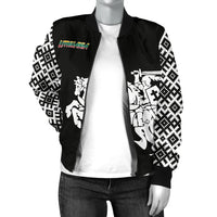 Lithuania Vytis Pattern Women's Bomber Jacket RLT6 - Wonder Print Shop