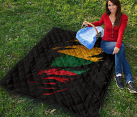 Lithuania in Me Quilt - Special Grunge Style RLT6 - Wonder Print Shop