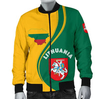 Lithuania Men's Bomber Jacket - Generation RLT6 - Wonder Print Shop