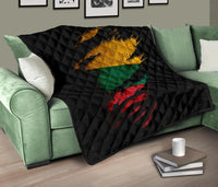 Lithuania in Me Quilt - Special Grunge Style RLT6 - Wonder Print Shop