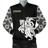 Lithuania Vytis Pattern Men's Bomber Jacket RLT6 - Wonder Print Shop