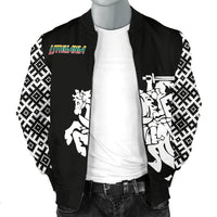 Lithuania Vytis Pattern Men's Bomber Jacket RLT6 - Wonder Print Shop