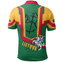 Lithuania Polo Shirt Lietuva Flag Armor11 RLT6 - Wonder Print Shop