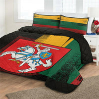 Lithuania Flag Quilt Bed Set Flag Style4 RLT6 - Wonder Print Shop