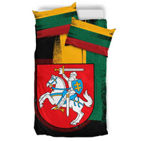 Lithuania Flag Bedding Set Flag Style4 RLT6 - Wonder Print Shop