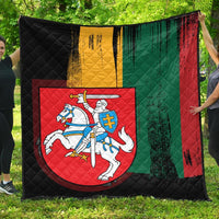 Lithuania Flag Premium Quilt Flag Style4 RLT6 - Wonder Print Shop