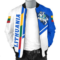 Lithuania Men's Bomber Jacket Vytis Lietuva RLT6 - Wonder Print Shop