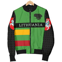 Lithuania All My Life Bomber Jacket For Men RLT6 - Wonder Print Shop