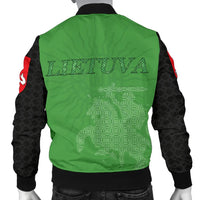 Lithuania All My Life Bomber Jacket For Men RLT6 - Wonder Print Shop