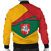 Lithuania Men's Bomber Jacket - Lithuania Pride RLT6 - Wonder Print Shop