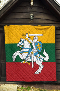 Lithuania Flag Premium Quilt RLT6 - Wonder Print Shop