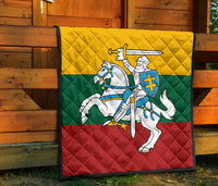 Lithuania Flag Premium Quilt RLT6 - Wonder Print Shop