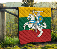 Lithuania Flag Premium Quilt RLT6 - Wonder Print Shop