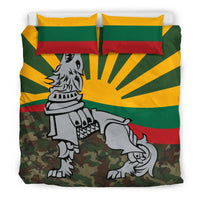 Lithuania Bedding Iron Wolf RLT6 - Wonder Print Shop