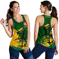 Lithuania Racerback Tank - Lithuanian Tattoo RLT6 - Wonder Print Shop
