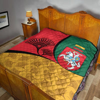 Lithuania Premium Quilt - Flag of Lithuania RLT6 - Wonder Print Shop