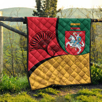Lithuania Premium Quilt - Flag of Lithuania RLT6 - Wonder Print Shop