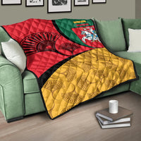 Lithuania Premium Quilt - Flag of Lithuania RLT6 - Wonder Print Shop