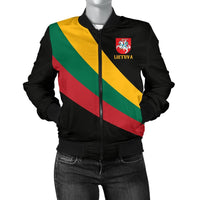 Lithuania Women's Bomber Jacket RLT6 - Wonder Print Shop