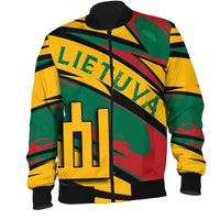 Lithuania Knight Forces Bomber Jacket - Lode Style RLT6 - Wonder Print Shop