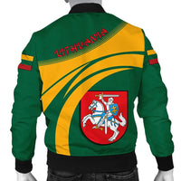 Lithuania Coat Of Arms Men Bomber Jacket Cricket RLT6 - Wonder Print Shop