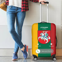 Lithuania Is Calling Luggage Cover RLT6 - Wonder Print Shop