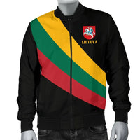 Lithuania Men's Bomber Jacket RLT6 - Wonder Print Shop