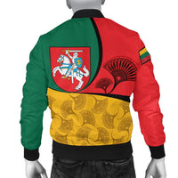 Lithuania Women's Bomber Jacket - Flag of Lithuania RLT6 - Wonder Print Shop