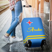 Aruba Flag Luggage Cover RLT7 - Wonder Print Shop