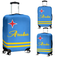 Aruba Flag Luggage Cover RLT7 - Wonder Print Shop