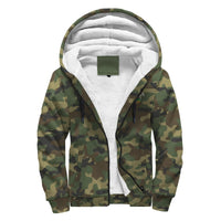 Nigeria Sherpa Hoodie Camo Womens/Mens RLT8 - Wonder Print Shop